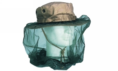 Abbildung: US Moskito-Kopfnetz mit Gummizug