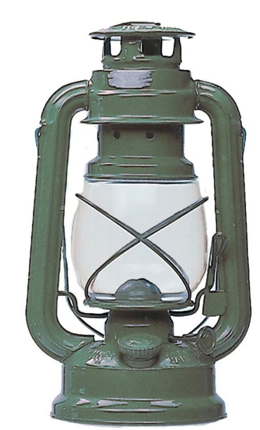 Abbildung: Petroleumlampe Sturmlaterne 23cm oliv
