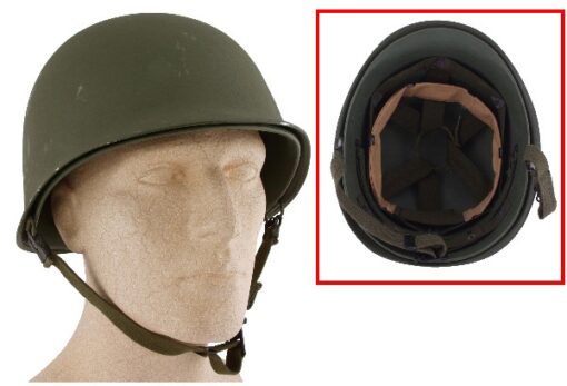Abbildung: US Helm M1 mit Innenhelm neuwertig