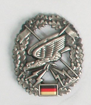 Abbildung: Bundeswehr Barettabzeichen Metall Fernspähtruppe