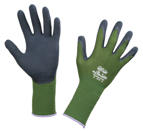 Abbildung: Garten Handschuh Premium Foresta blau/grün