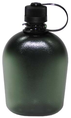 Abbildung: MFH US Feldflasche GENII oliv transparent 1 L