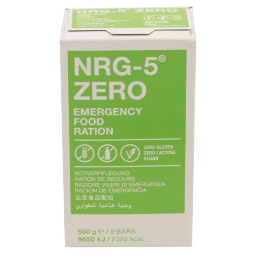 Abbildung: Notverpflegung NRG-5 ZERO 500g = 29,90 €/kg