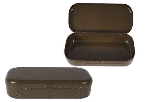 Abbildung: Transportbox Alu 14 x 6,8 oliv neuwertig 14 x 6,8 x 3,2