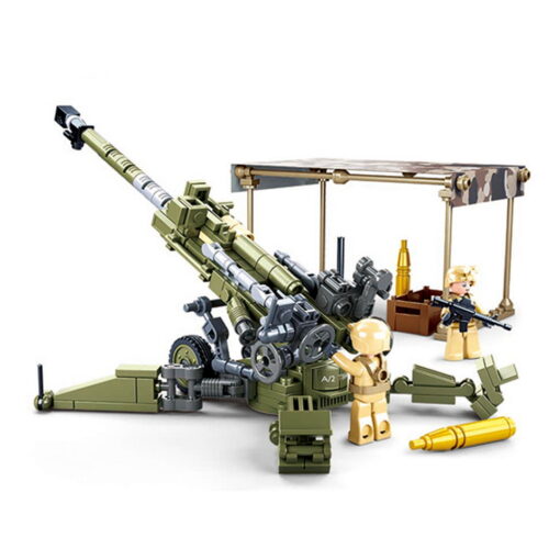 Abbildung: Spielzeug M777 Howitzer M38-B0890 mit 2 Figuren