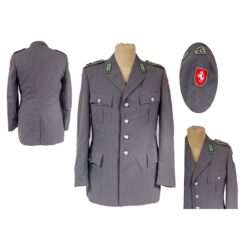 Gr.46 BW Uniformjacke mit Effekten Heer grau gebraucht - Abbildung 1