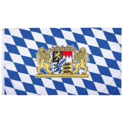 Flagge Bayern Wappen/Löwe 90 x 150 - Abbildung 1