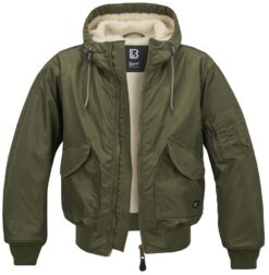 Gr.S Jacke CWU Jacket Hooded oliv - Abbildung 1